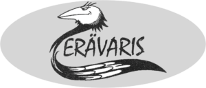 Erävariksen logo, logossa linkki yrityksen verkkosivuille.