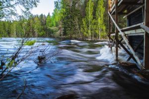 Kapeenkosken kuohuja, Äänekoski. Kuva: Heikki Sulander/retkeilyKS