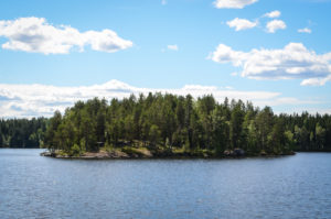 Haukisaari, Etelä-Konnevesi. Kuva: Upe Nykänen/retkeilyKS