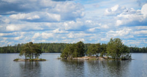 Etelä-Konneveden saaristoa. Kuva: Upe Nykänen/retkeilyKS