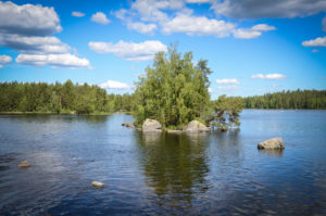 Etelä-Konneveden saaristoa. Kuva: Upe Nykänen/retkeilyKS