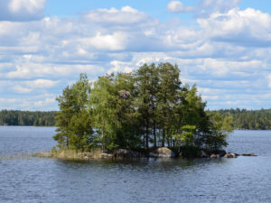 Etelä-Konneveden saaristoa. Kuva: Upe Nykänen/retkeilyKS