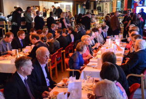Keski-Suomen maaseutugaalan illallisella 2017. Kuva: Upe Nykänen