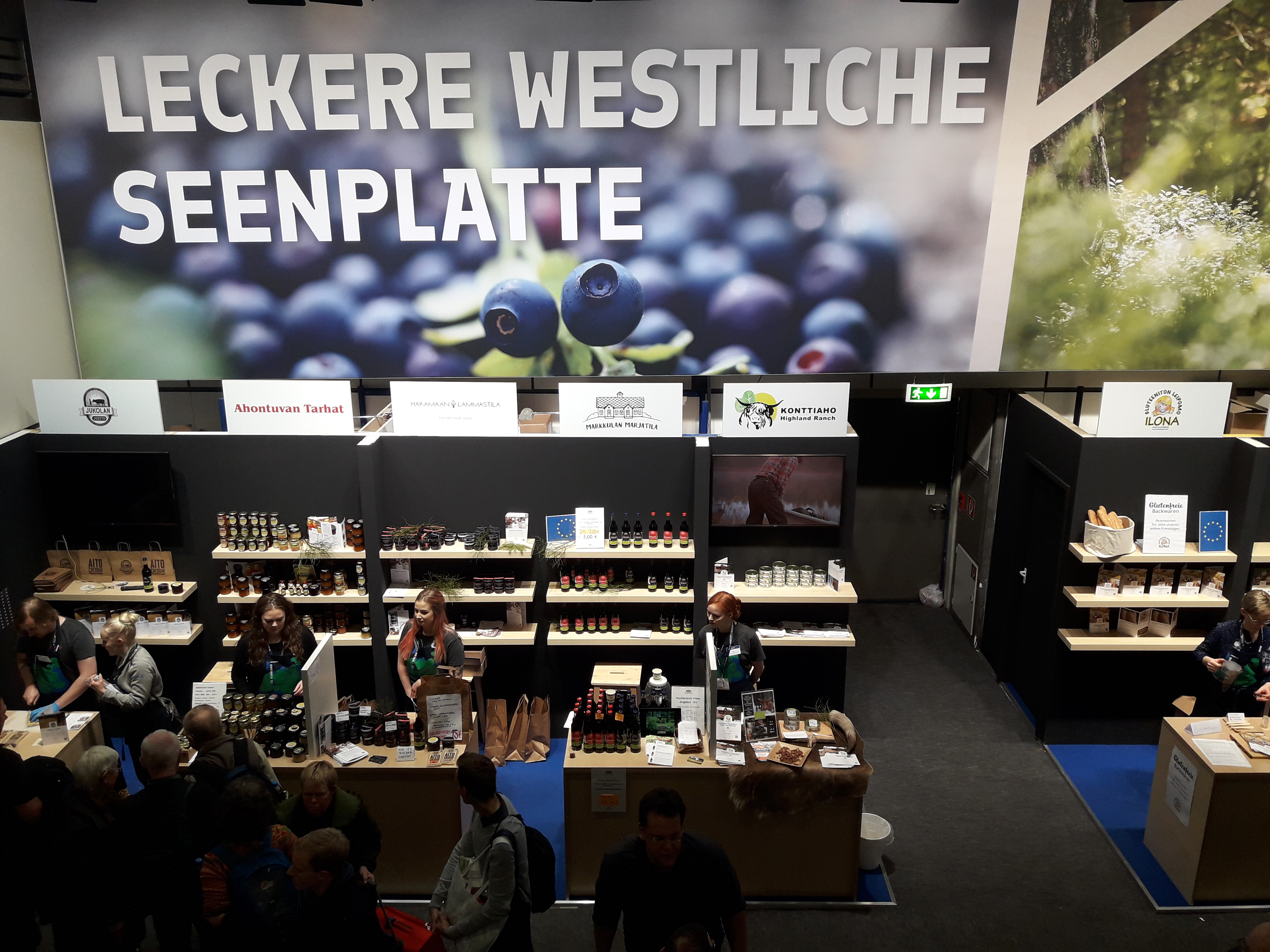 Leckere westliche Seenplatte osasto IGW2019 messuilla