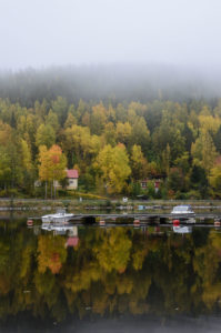 Syysruskaa Kanavuoressa, Vaajakoski. Kuva: Upe Nykänen/retkeilyKS