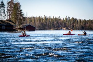 Melojia Siikakosken alajuoksulla, Konnevesi. Kuva: Suvi Leinonen/retkeilyKS