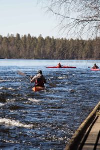 Melojia Siikakosken alajuoksulla, Konnevesi. Kuva: Suvi Leinonen/retkeilyKS