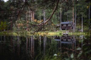 Lortikan sauna. Kuva: Heikki Sulander/retkeilyKS