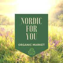 Nordic for You:n logo, logossa linkki yrityksen verkkosivuille.