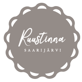 Ruustinnan logo, logossa linkki yrityksen verkkosivuille