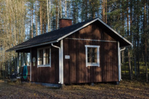Sysilammen varaustupa, Salamajärven kansallispuisto. Kuva: Upe Nykänen/retkeilyKS