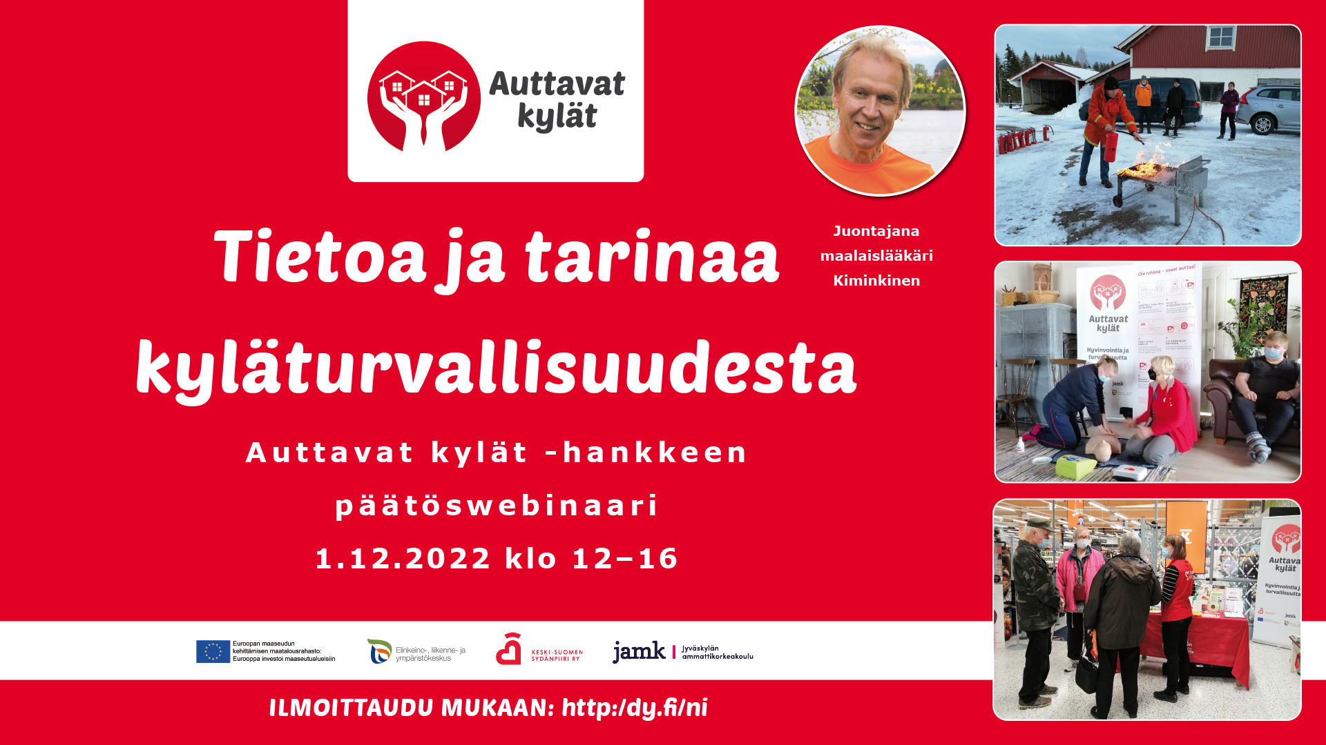 Auttavat kylät -hankkeen päätöswebinaari 1.12.2022