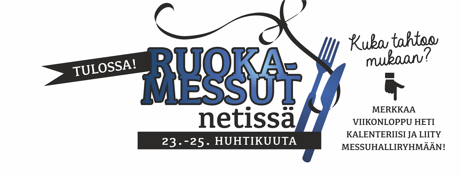 Ruokamessut netissä -tapahtuman logo